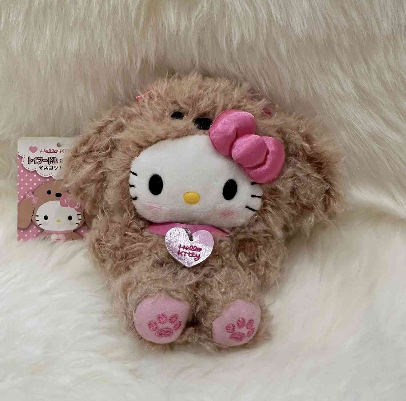 Vintage Sanrio Hello Kitty Teddy Mascot Charm
