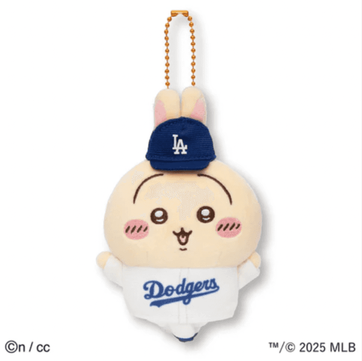 Chiikawa x MLB TOKYO SERIES Mascot Usagi (Dodgers)
