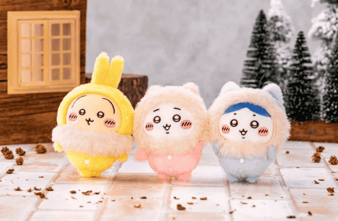 Thumbnail of Chiikawa Fluffy Pajama Mascot - Chiikawa