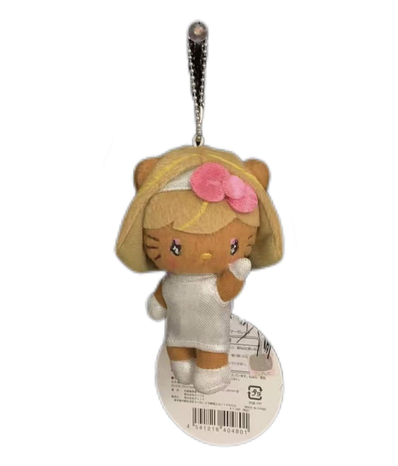 Vintage Sanrio Hello Kitty Yajima Beauty Salon Tanned Plush Charm 