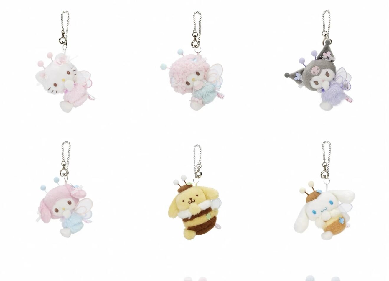 Thumbnail of Sanrio My Melody Flower Field Honey Series Plush Pendant