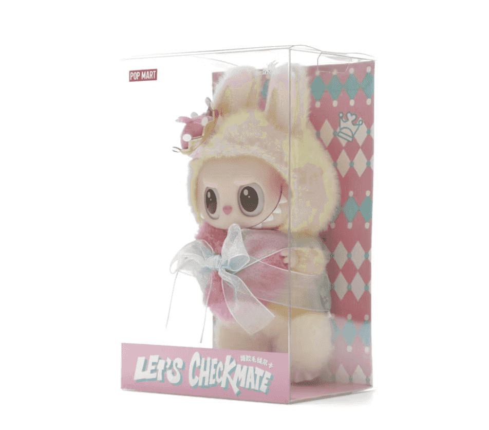 Thumbnail of Pop Mart Labubu The Monsters Let's Checkmate Series Vinyl Plush Hanging Card