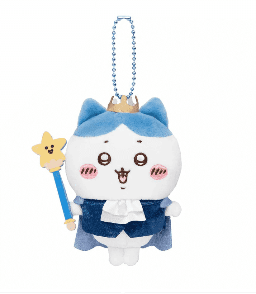 Chiikawa Birthday Mascot Plush Keychain Hachiware