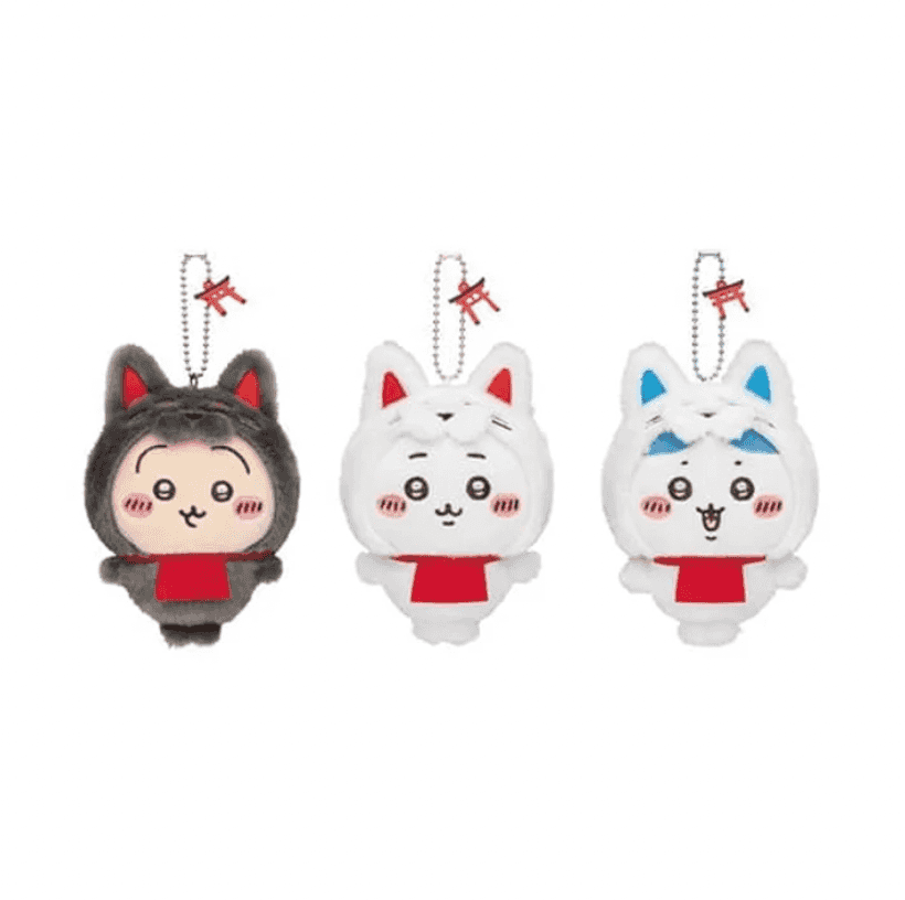 Thumbnail of Chiikawa Mogumogu Honpo Fushimi Inari Taisha Limited Mascot Holder - Usagi